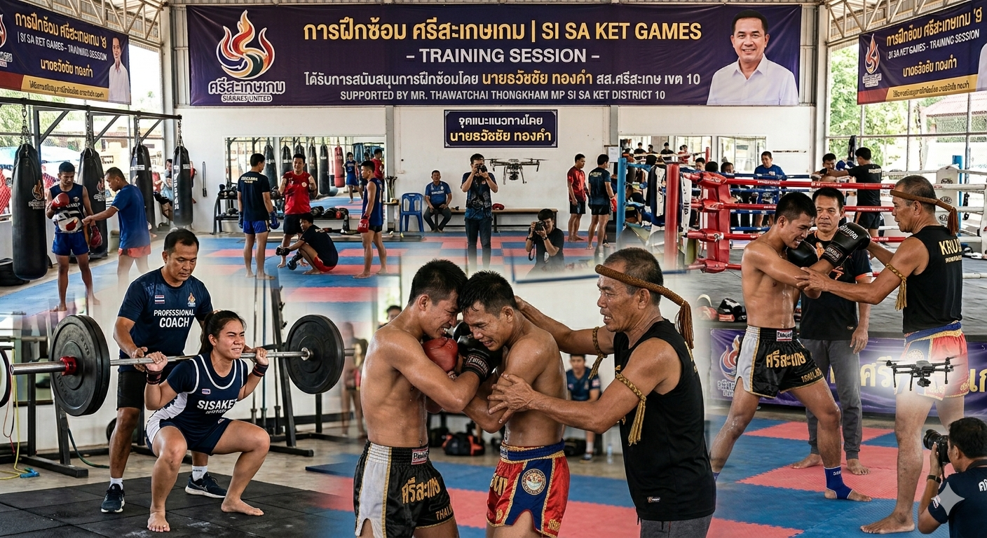 ย้อนรอยข่าวกีฬา: ทัพไทยเร่งเครื่องโค้งสุดท้าย เตรียมลุยศึกแหลมทอง ครั้งที่ 5 ณ กรุงย่างกุ้ง